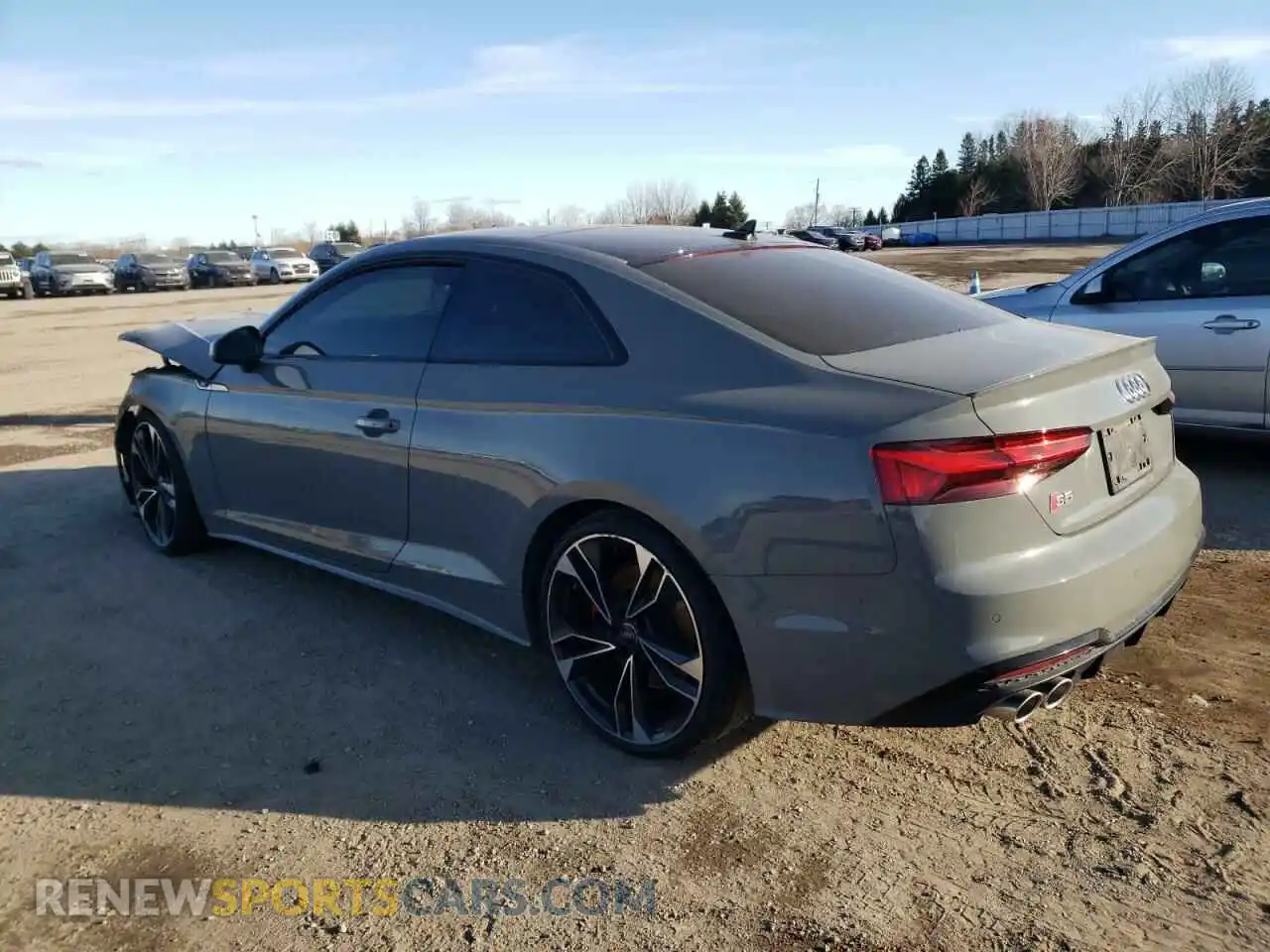 2 fotografías del automóvil dañado WAUR4AF51MA016659 AUDI S5/RS5 2021