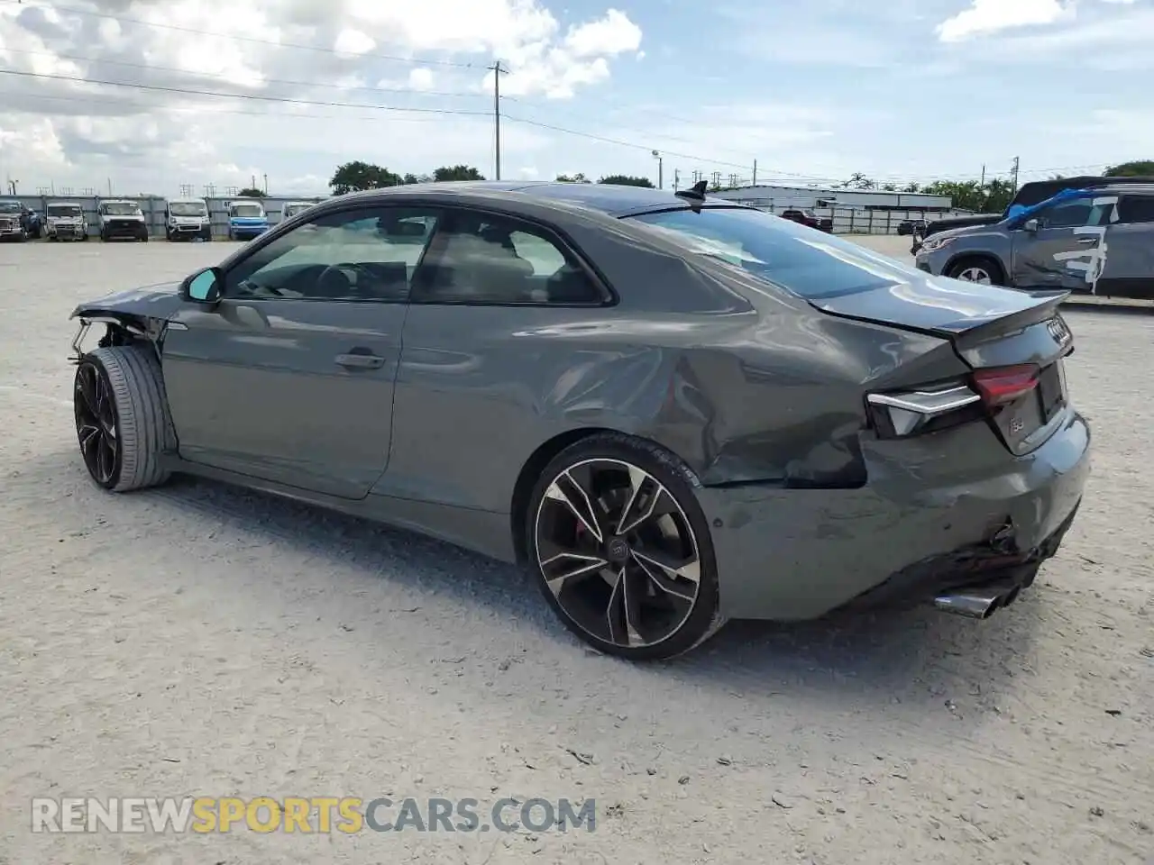 2 fotografías del automóvil dañado WAUR4AF57MA039234 AUDI S5/RS5 2021