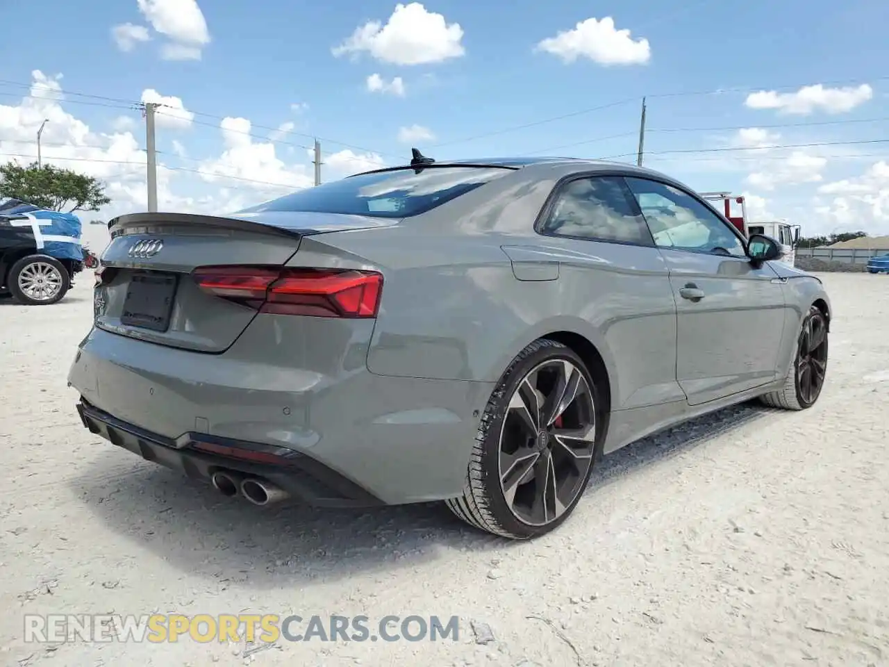 3 fotografías del automóvil dañado WAUR4AF57MA039234 AUDI S5/RS5 2021