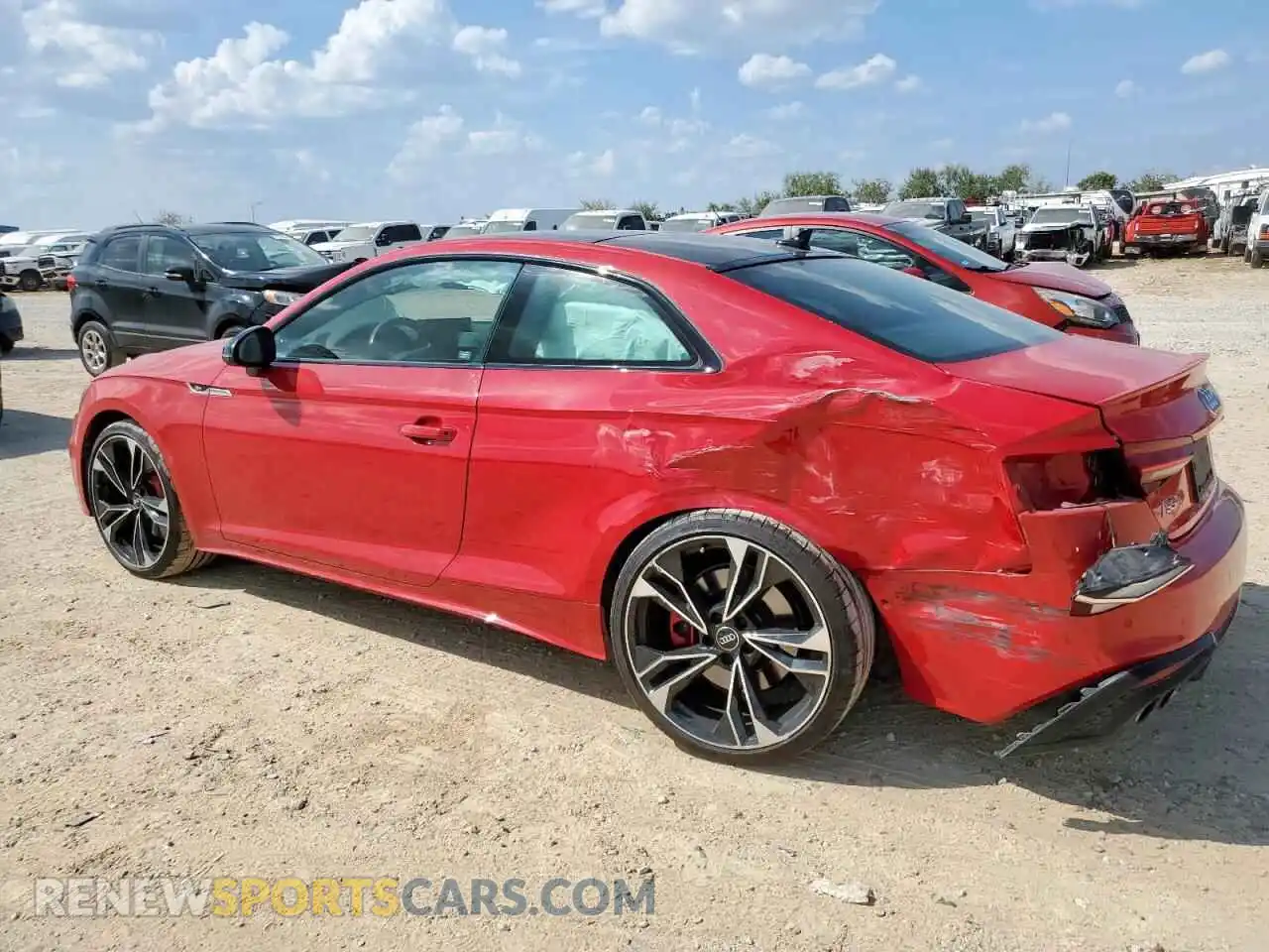 2 fotografías del automóvil dañado WAUR4AF57MA050203 AUDI S5/RS5 2021