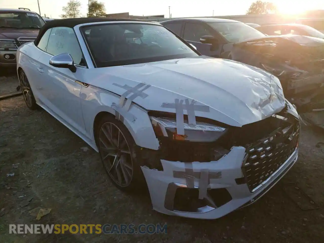 1 fotografías del automóvil dañado WAUW4GF53MN002163 AUDI S5/RS5 2021