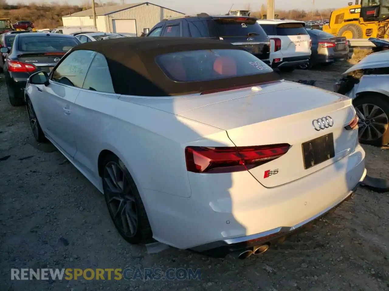 3 fotografías del automóvil dañado WAUW4GF53MN002163 AUDI S5/RS5 2021