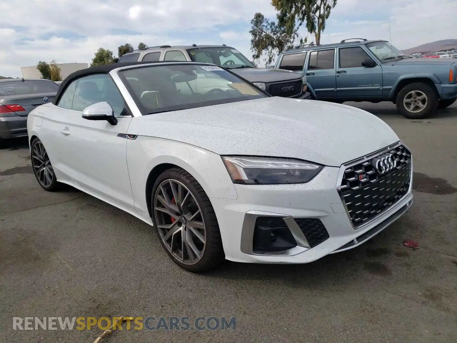 1 fotografías del automóvil dañado WAUW4GF58MN001235 AUDI S5/RS5 2021