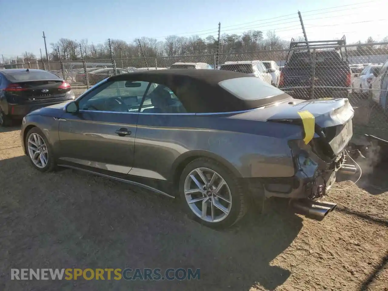 2 fotografías del automóvil dañado WAUY4GF52MN004981 AUDI S5/RS5 2021
