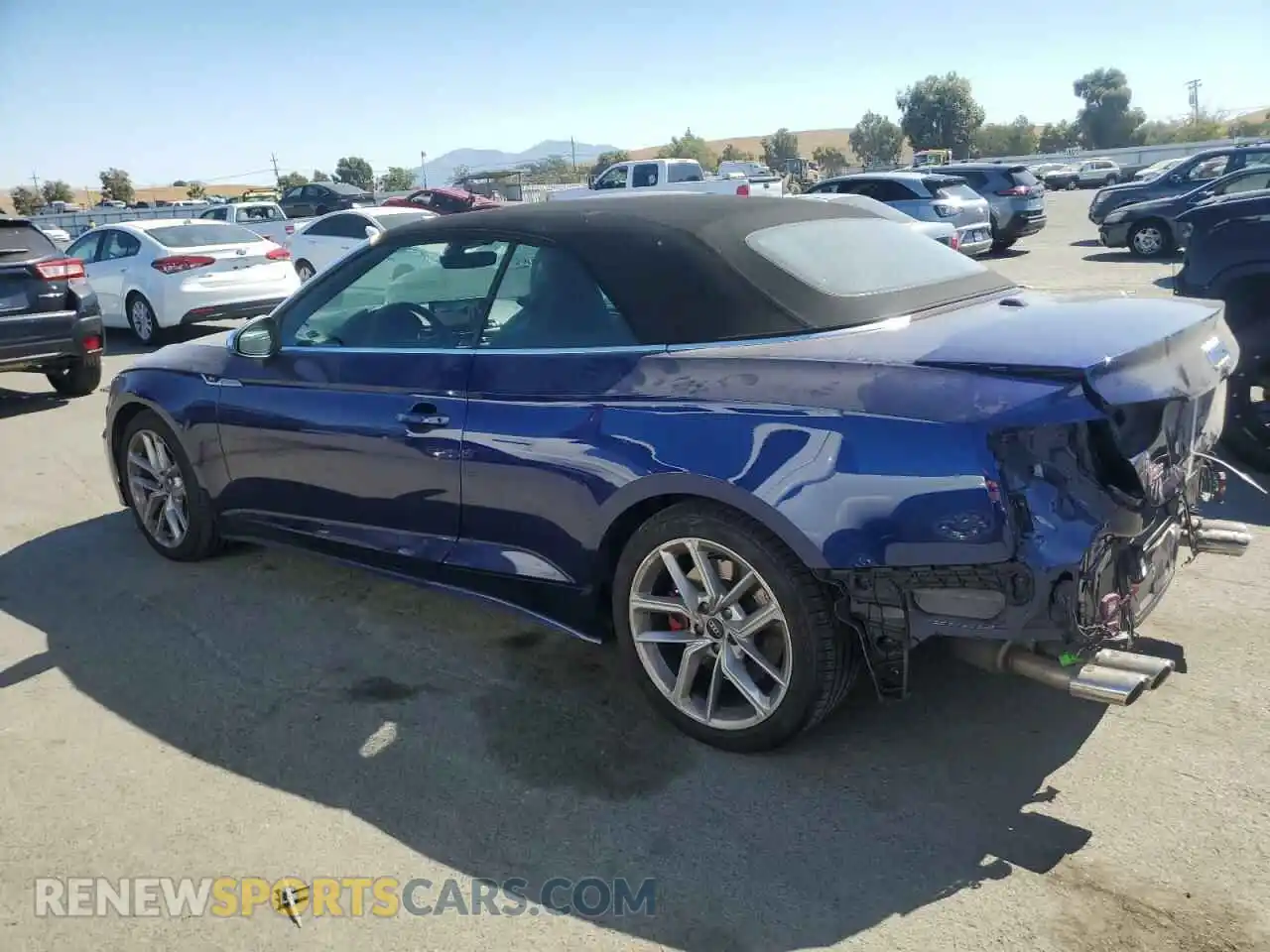 2 fotografías del automóvil dañado WAUY4GF53MN002558 AUDI S5/RS5 2021