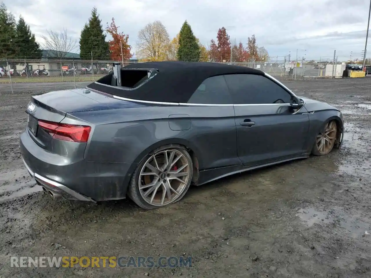 3 fotografías del automóvil dañado WAUY4GF55MN003176 AUDI S5/RS5 2021