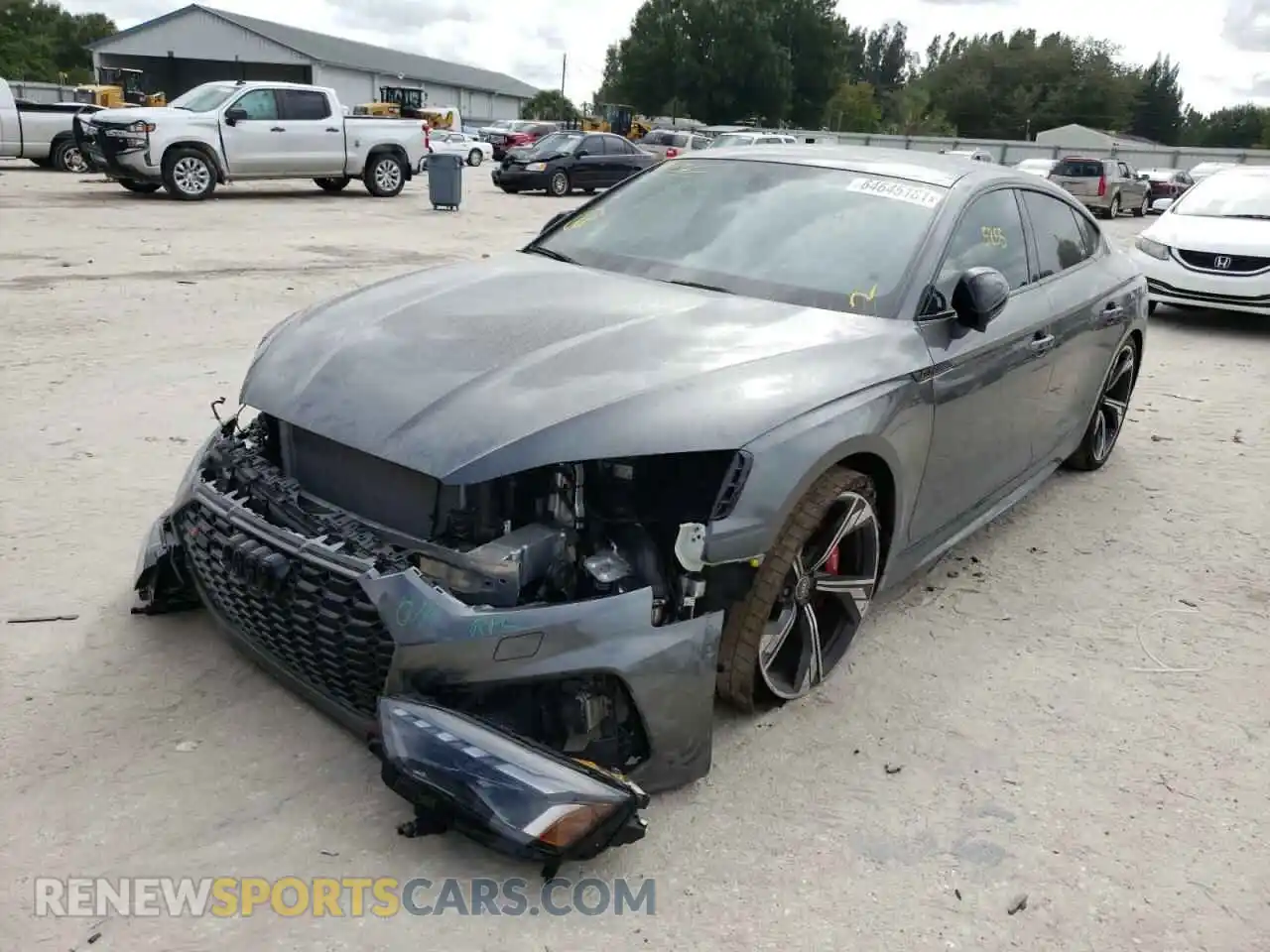 2 fotografías del automóvil dañado WUAAWCF52MA904099 AUDI S5/RS5 2021