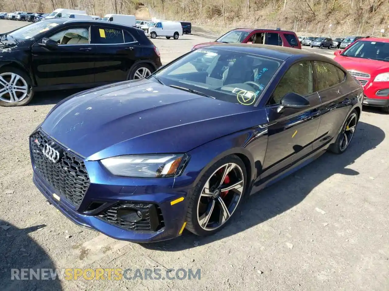 2 Фотография поврежденного автомобиля WUAAWCF54MA904959 AUDI S5/RS5 2021