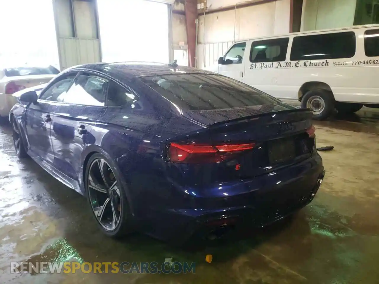 3 fotografías del automóvil dañado WUAAWCF57MA902848 AUDI S5/RS5 2021