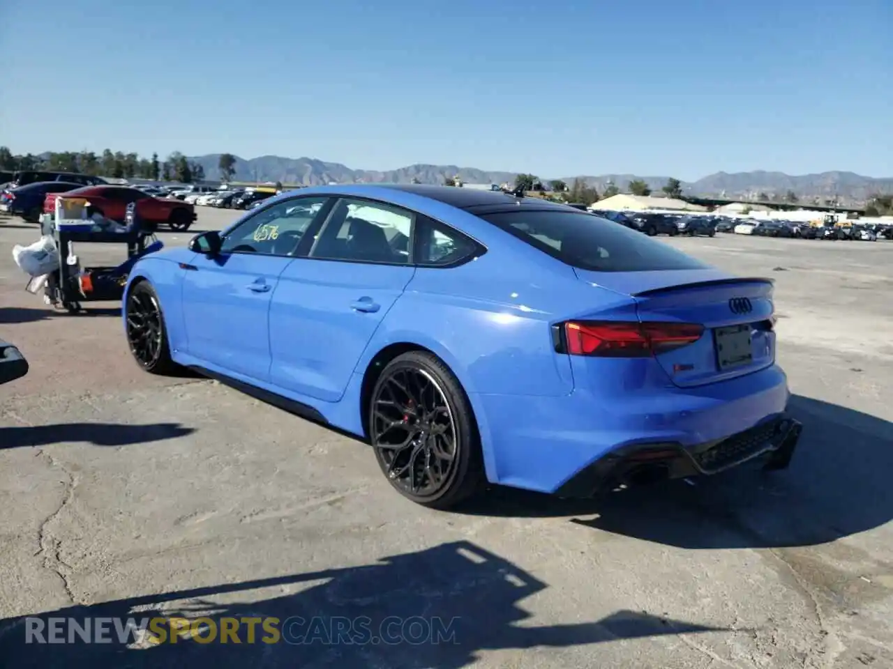 3 fotografías del automóvil dañado WUAAWCF5XMA902973 AUDI S5/RS5 2021