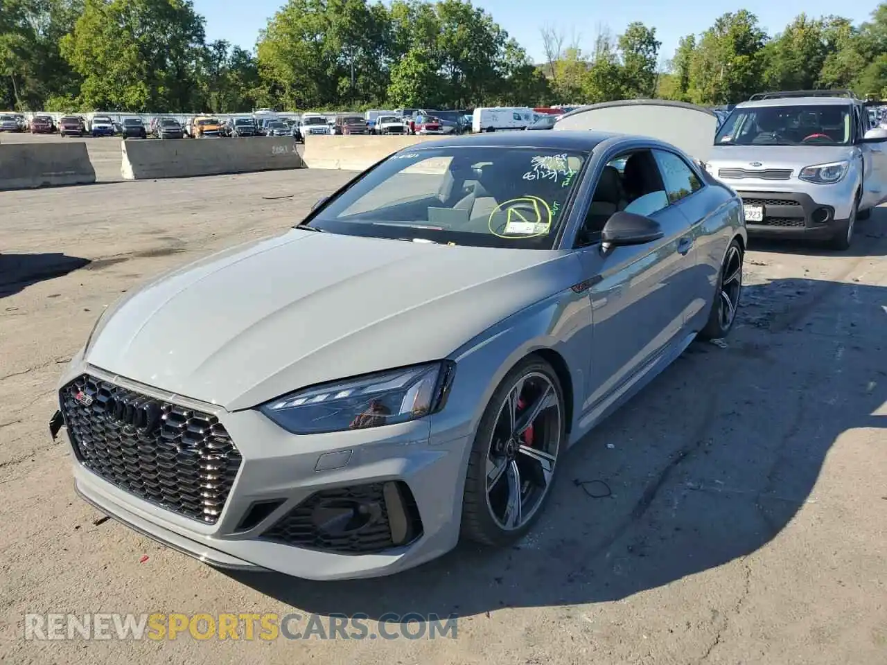 2 Фотография поврежденного автомобиля WUANWAF52MA904982 AUDI S5/RS5 2021