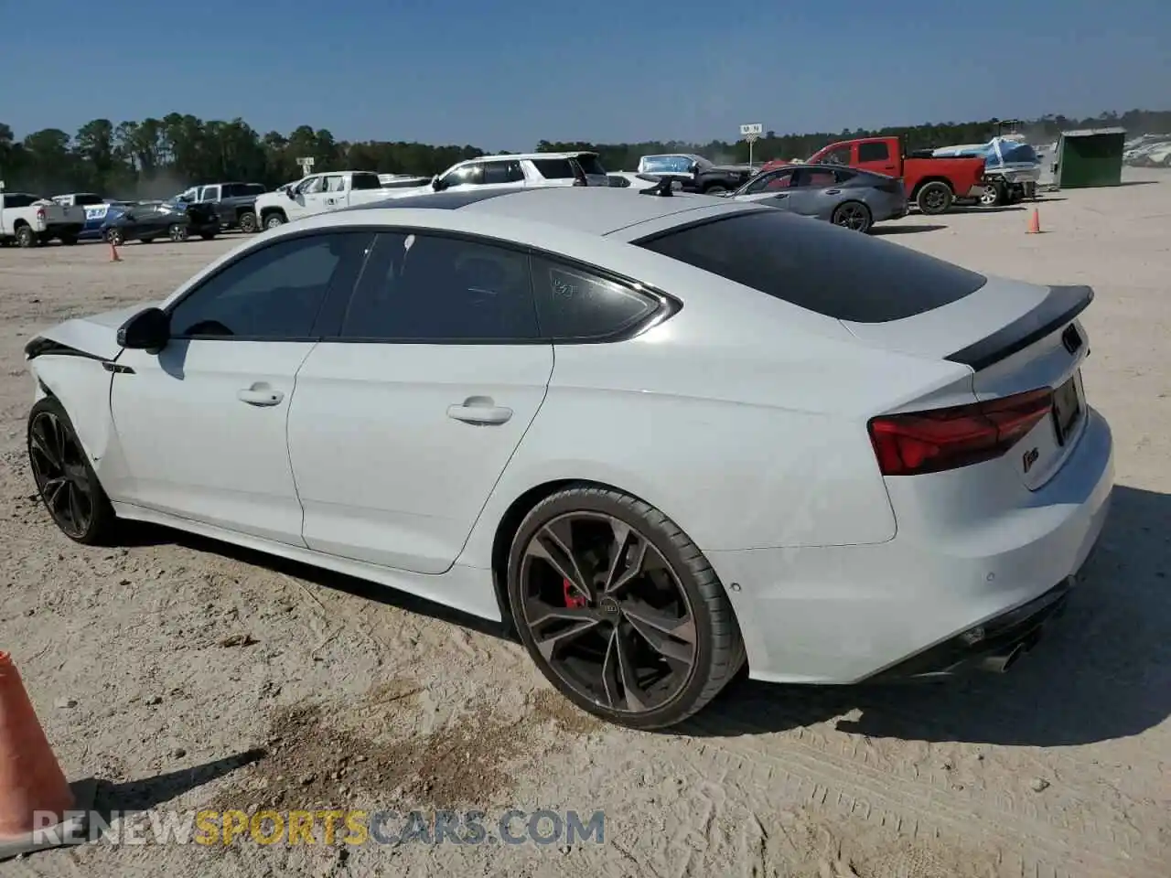 2 Photograph of a damaged car WAUB4CF55NA004481 AUDI S5/RS5 2022