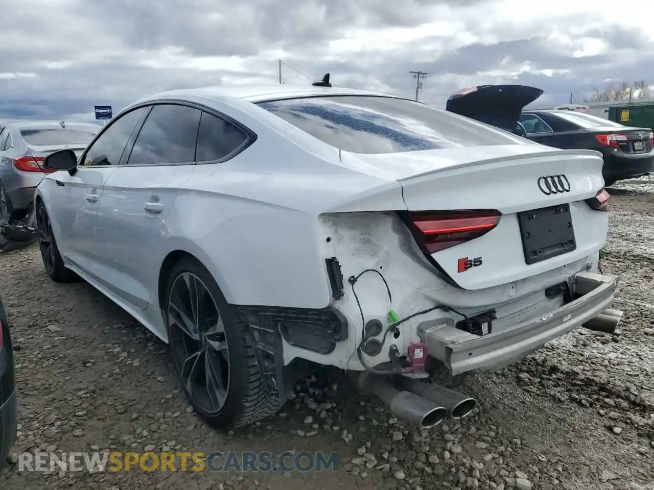 2 Photograph of a damaged car WAUC4CF52NA039905 AUDI S5/RS5 2022