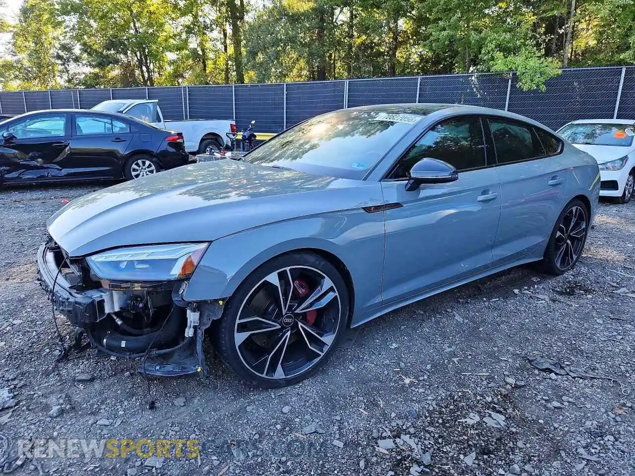 1 fotografías del automóvil dañado WAUC4CF55NA010902 AUDI S5/RS5 2022