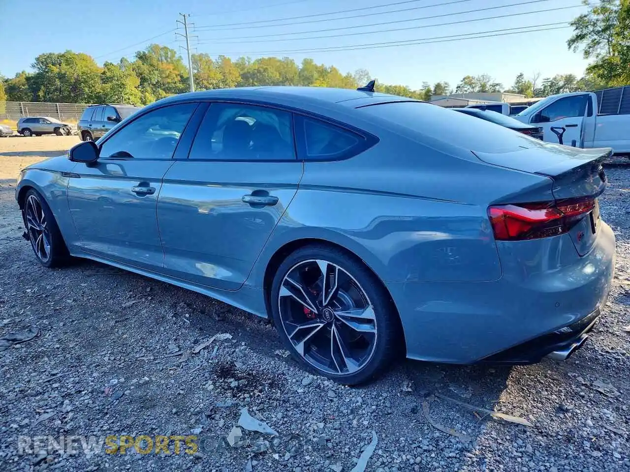 2 fotografías del automóvil dañado WAUC4CF55NA010902 AUDI S5/RS5 2022