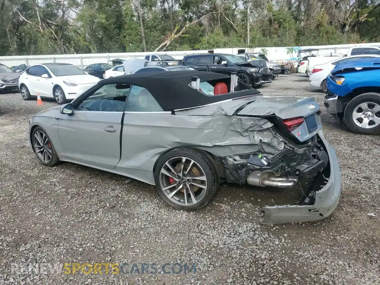 2 Photograph of a damaged car WAUW4GF58NN001382 AUDI S5/RS5 2022