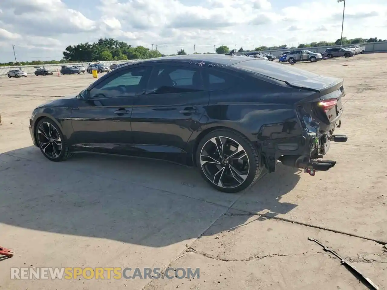 2 Photograph of a damaged car WAUC4CF55PA010885 AUDI S5/RS5 2023