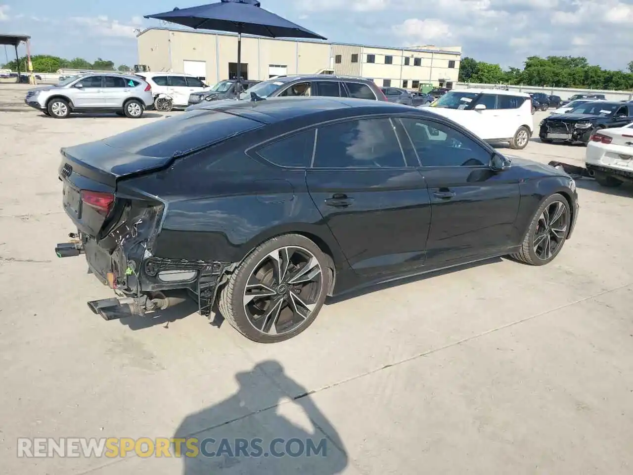 3 Photograph of a damaged car WAUC4CF55PA010885 AUDI S5/RS5 2023