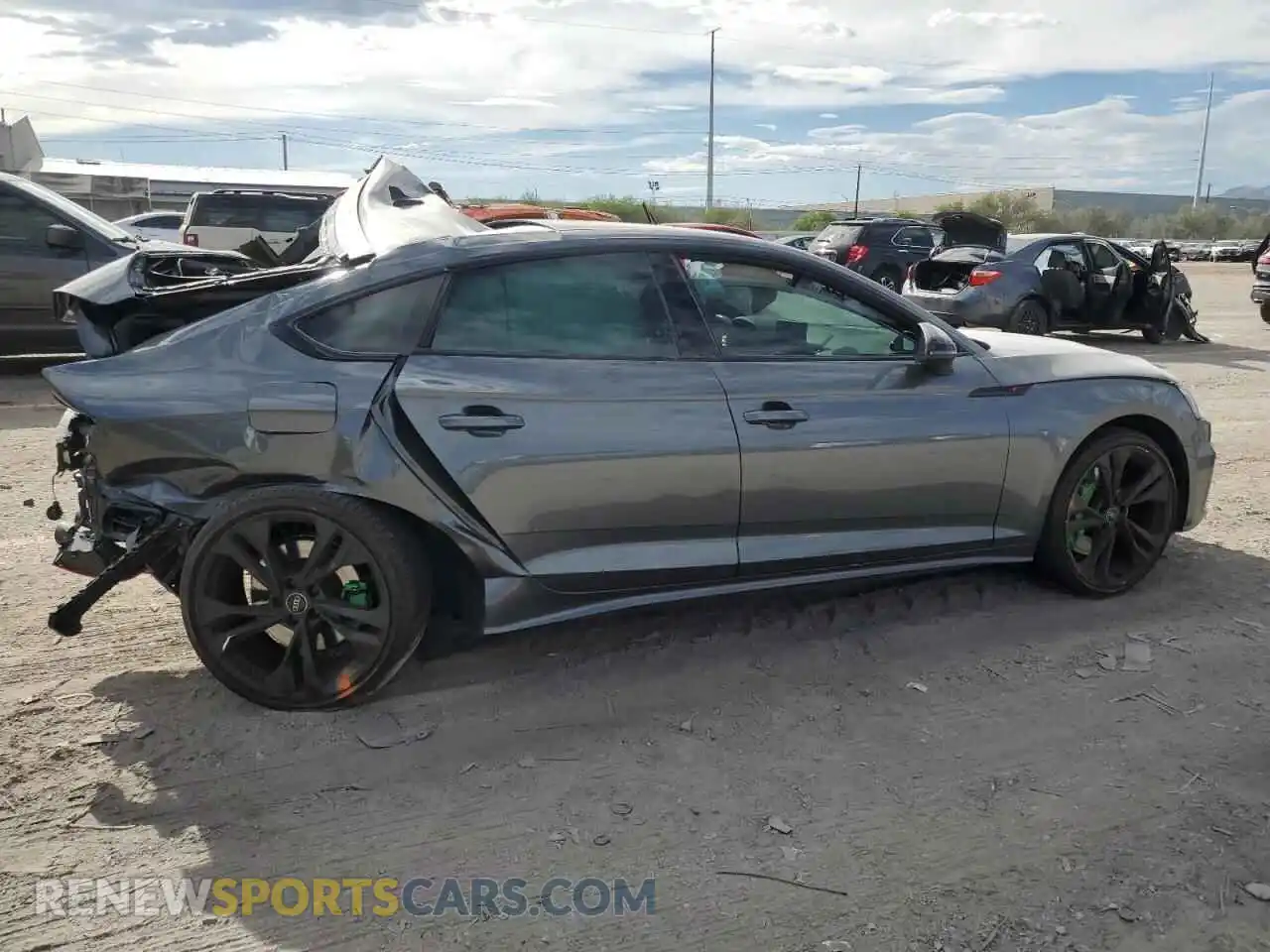 3 Photograph of a damaged car WAUC4CF5XPA032946 AUDI S5/RS5 2023