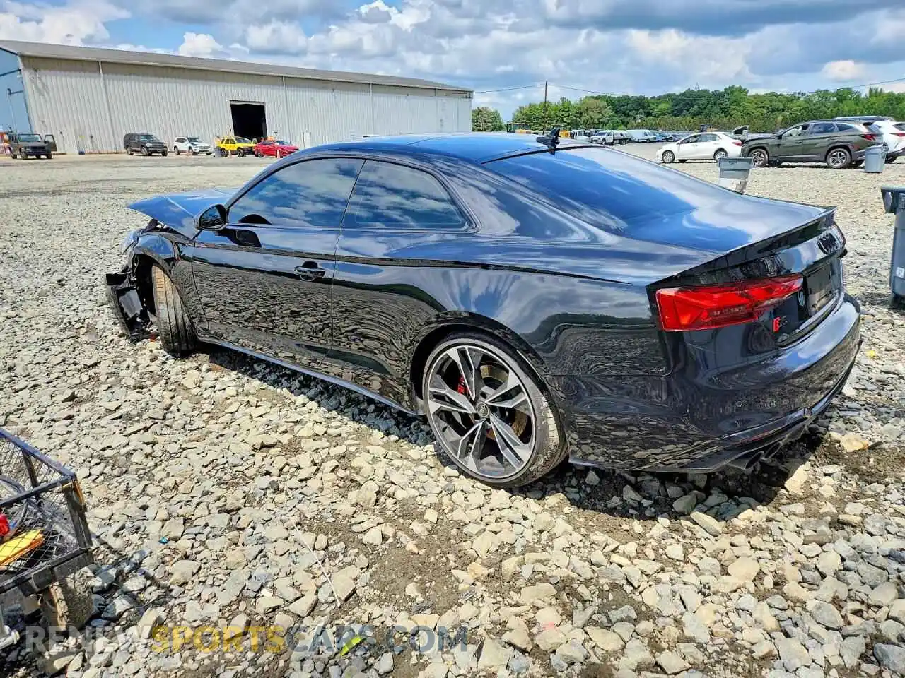 2 fotografías del automóvil dañado WAUP4AF56PA016930 AUDI S5/RS5 2023