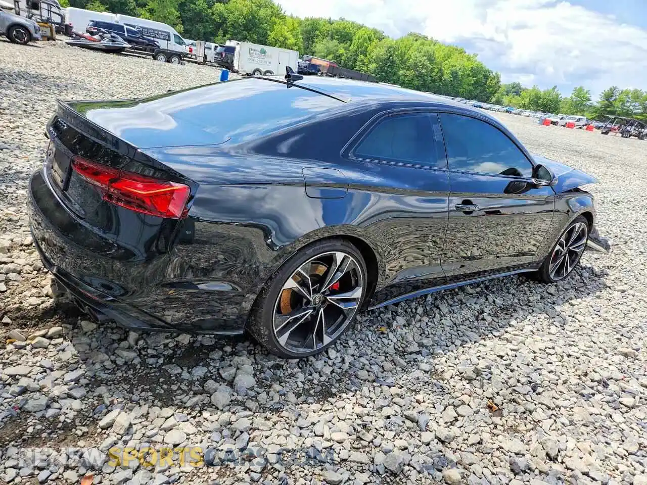 3 fotografías del automóvil dañado WAUP4AF56PA016930 AUDI S5/RS5 2023