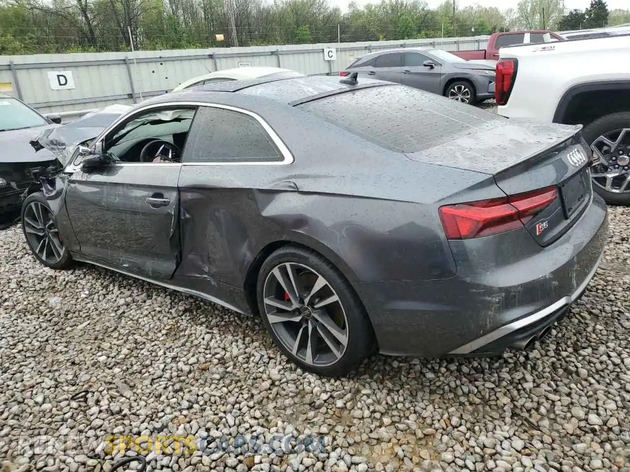 2 Photograph of a damaged car WAUP4AF58PA010739 AUDI S5/RS5 2023