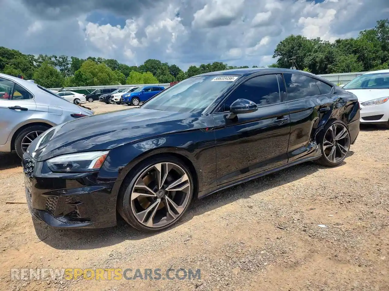 1 fotografías del automóvil dañado WAUC4CF56RA037158 AUDI S5/RS5 2024