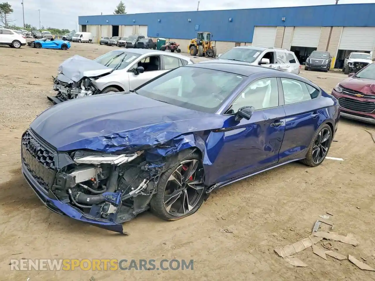 1 Photograph of a damaged car WAUC4DF51RA055900 AUDI S5/RS5 2024