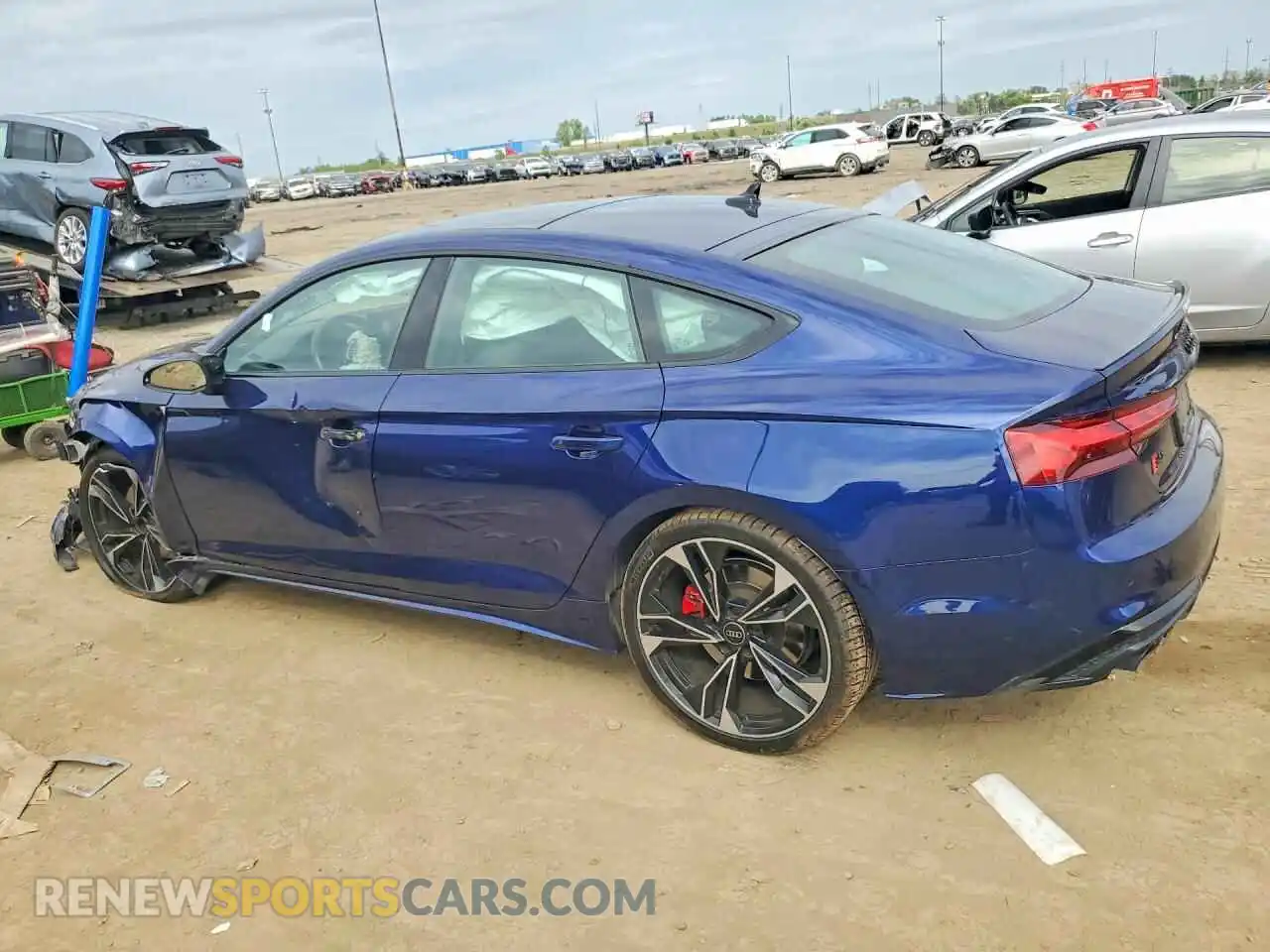 2 Photograph of a damaged car WAUC4DF51RA055900 AUDI S5/RS5 2024