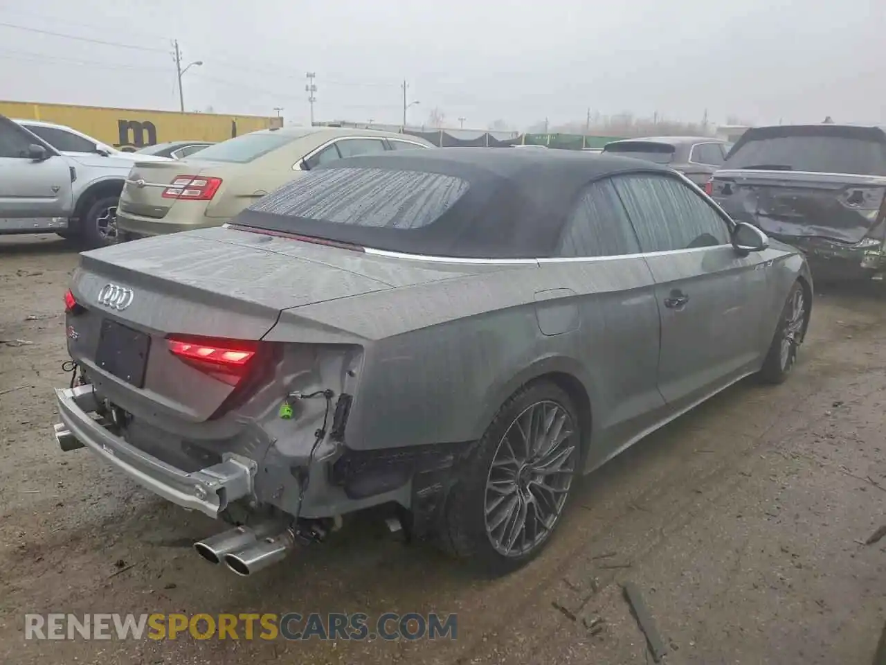 3 fotografías del automóvil dañado WAUW4GF54RN005063 AUDI S5/RS5 2024