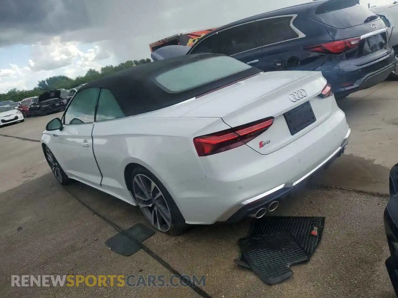 2 Photograph of a damaged car WAUW4GF56RN007168 AUDI S5/RS5 2024