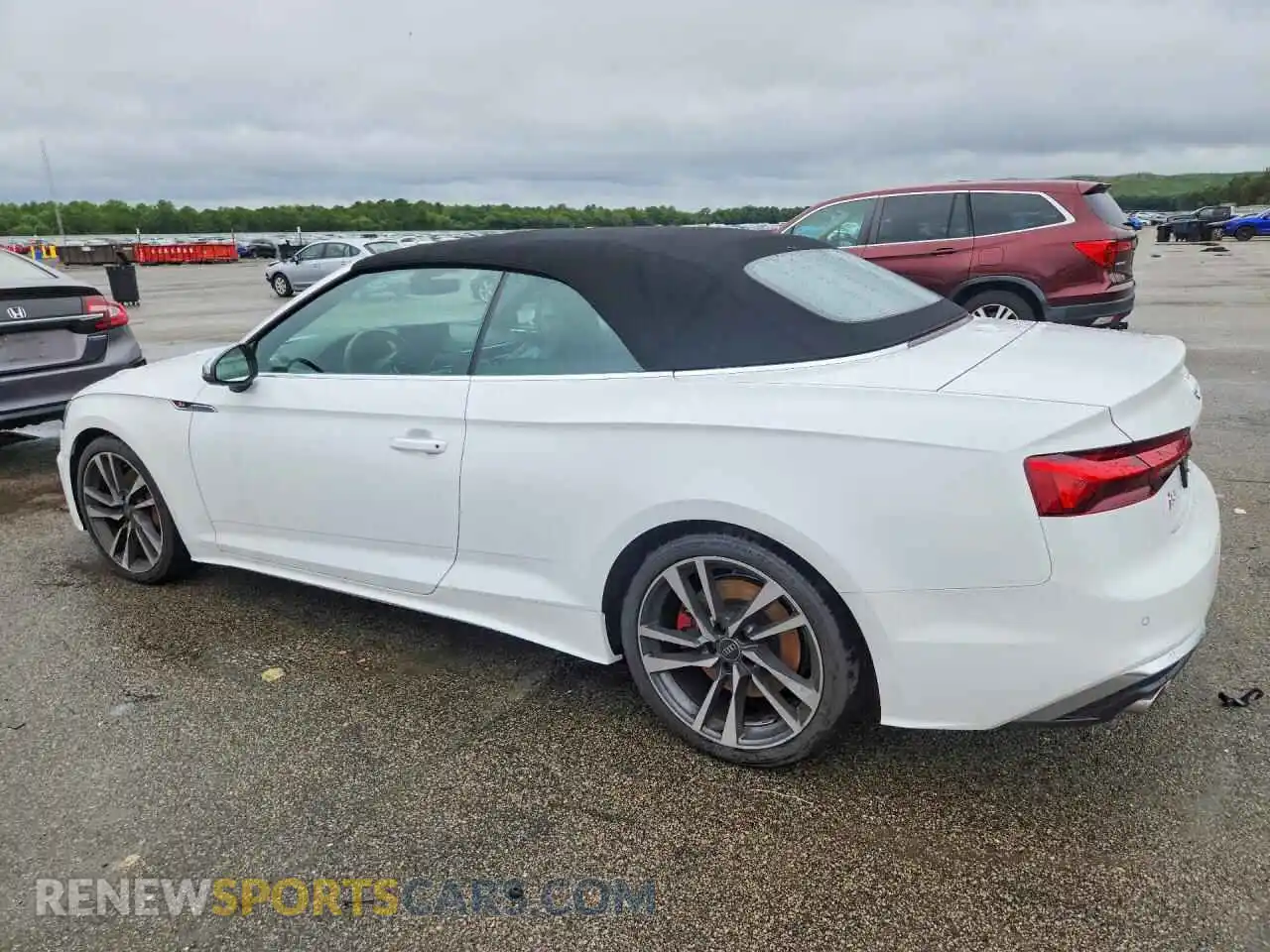 2 fotografías del automóvil dañado WAUW4GF5XRN000515 AUDI S5/RS5 2024