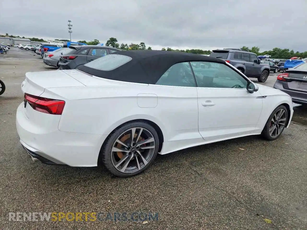 3 fotografías del automóvil dañado WAUW4GF5XRN000515 AUDI S5/RS5 2024