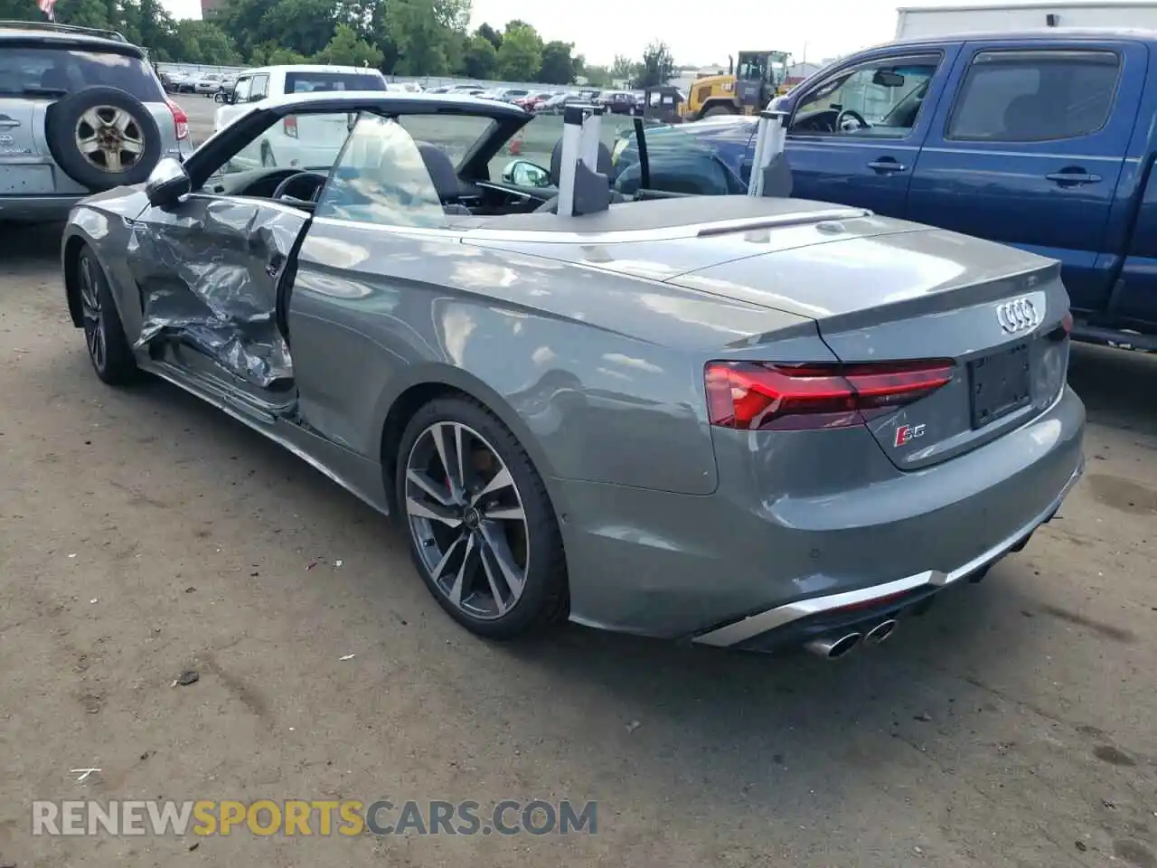 2 fotografías del automóvil dañado WAUY4GF53RN004916 AUDI S5/RS5 2024