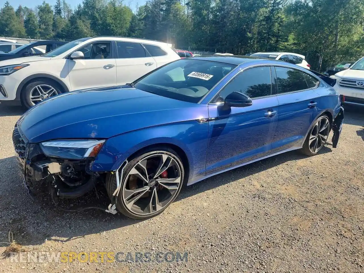 1 Photograph of a damaged car WAUB4CF51SA014727 AUDI S5/RS5 2025