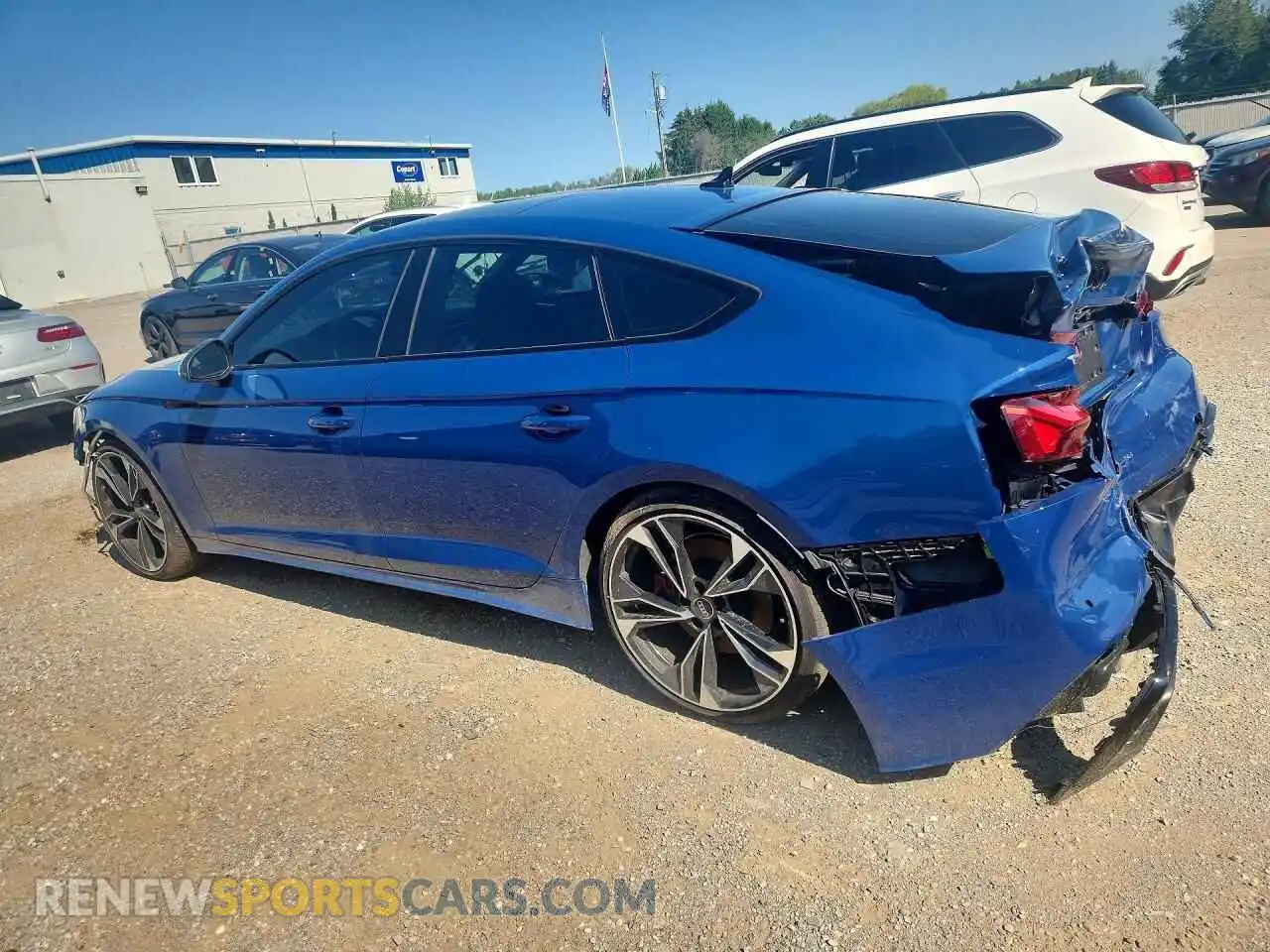2 Photograph of a damaged car WAUB4CF51SA014727 AUDI S5/RS5 2025
