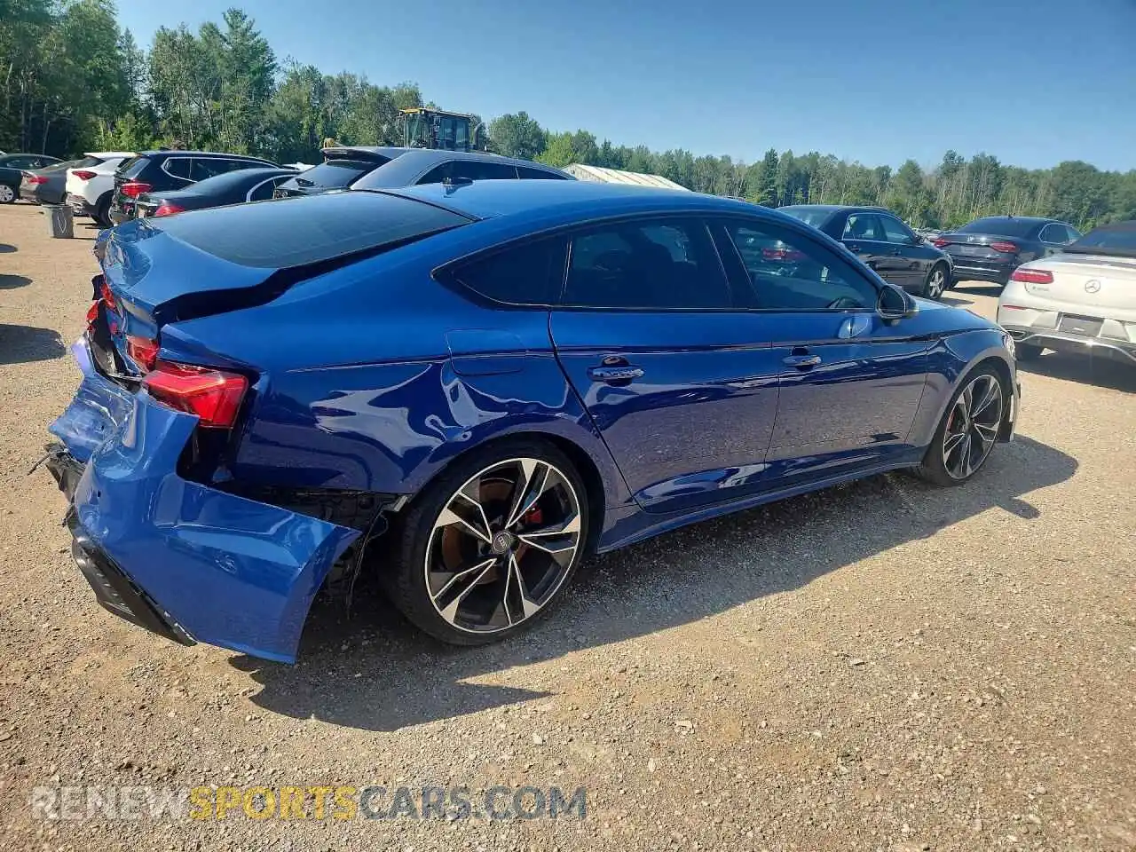 3 Photograph of a damaged car WAUB4CF51SA014727 AUDI S5/RS5 2025
