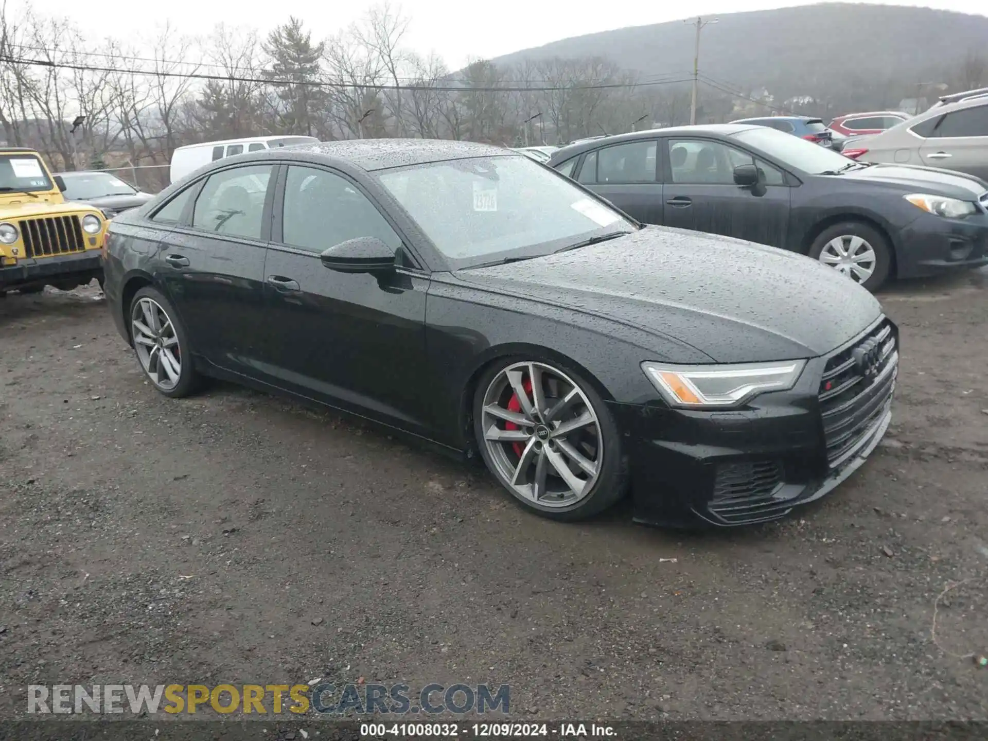 1 Photograph of a damaged car WAUDFAF28MN039200 AUDI S6 SEDAN 2021