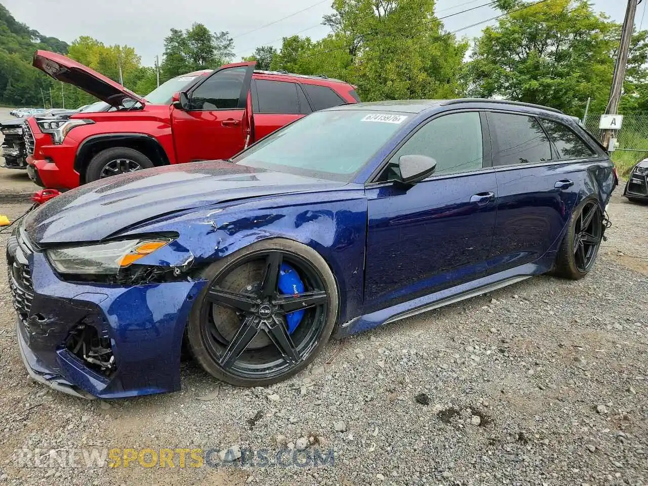 1 Photograph of a damaged car WUA1CAF20MN904095 AUDI S6/RS6 2021