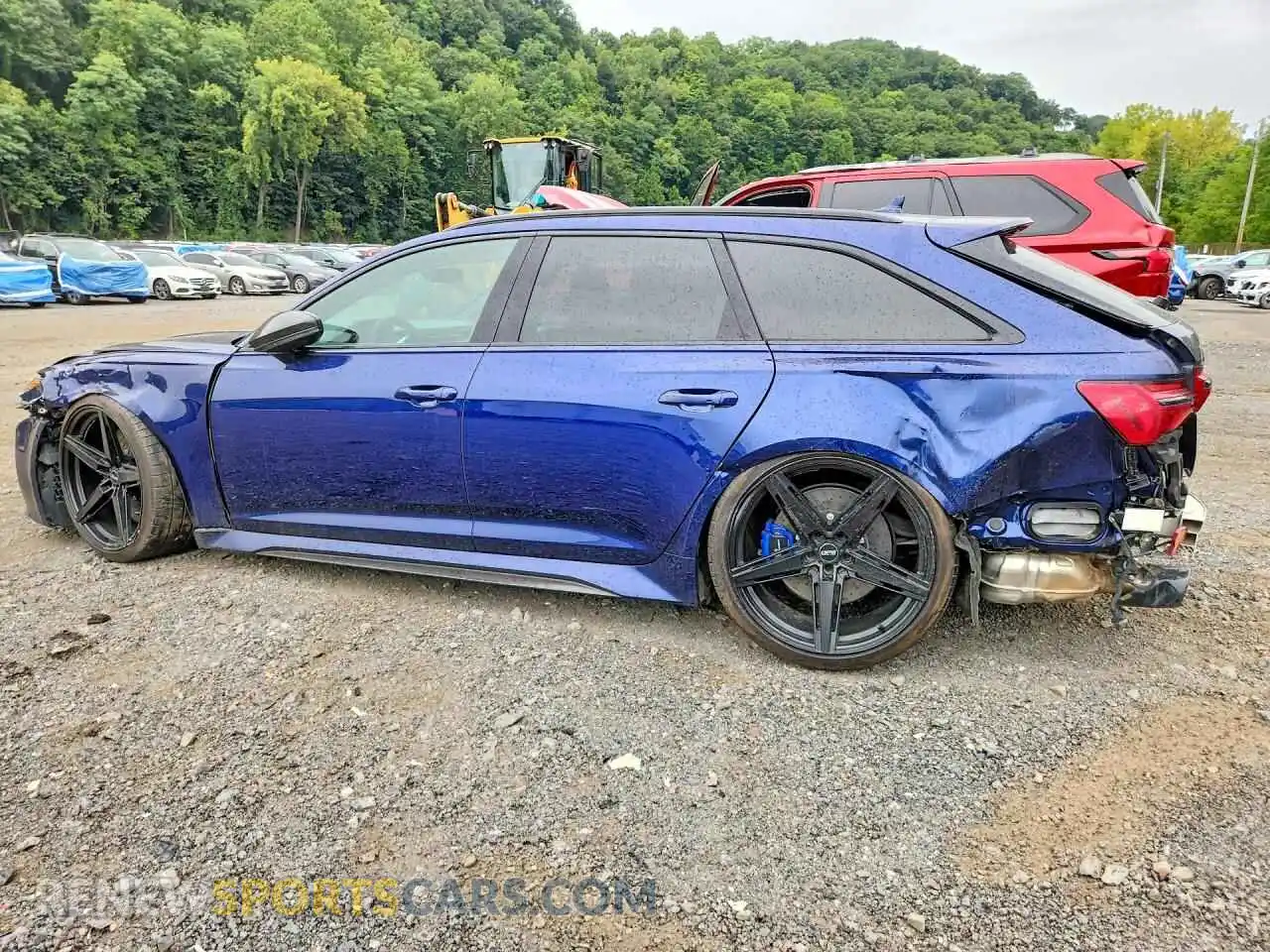 2 Photograph of a damaged car WUA1CAF20MN904095 AUDI S6/RS6 2021