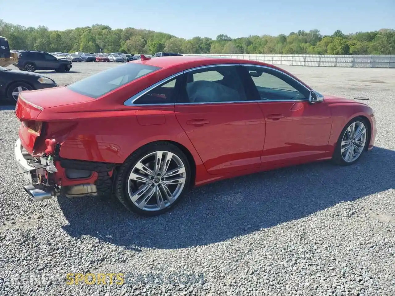 3 Photograph of a damaged car WAUFFBF26NN016482 AUDI S6/RS6 2022