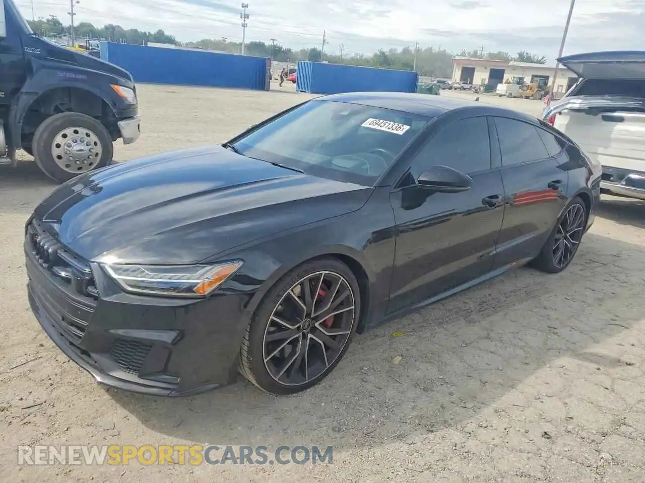 1 Photograph of a damaged car WAUSFBF2XMN046615 AUDI S7/RS7 2021