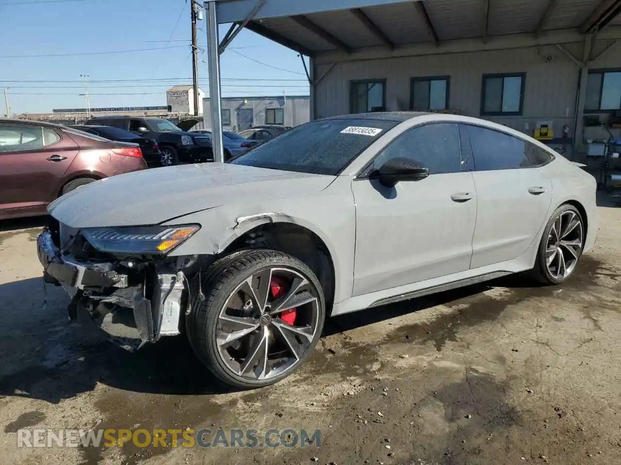 1 Photograph of a damaged car WUAPCBF22PN907178 AUDI S7/RS7 2023