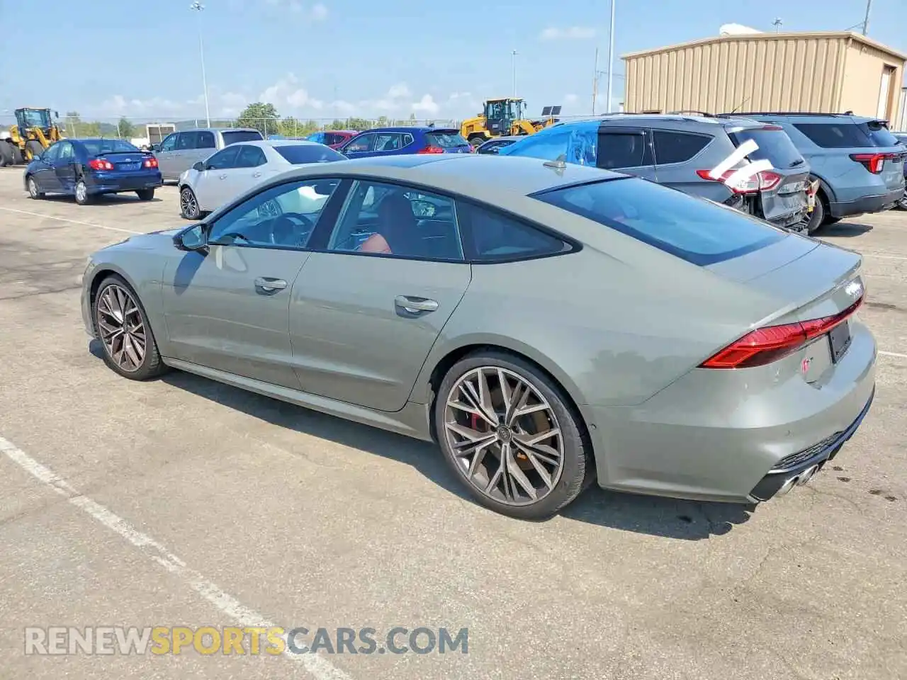 2 fotografías del automóvil dañado WAUSFBF22RN057700 AUDI S7/RS7 2024