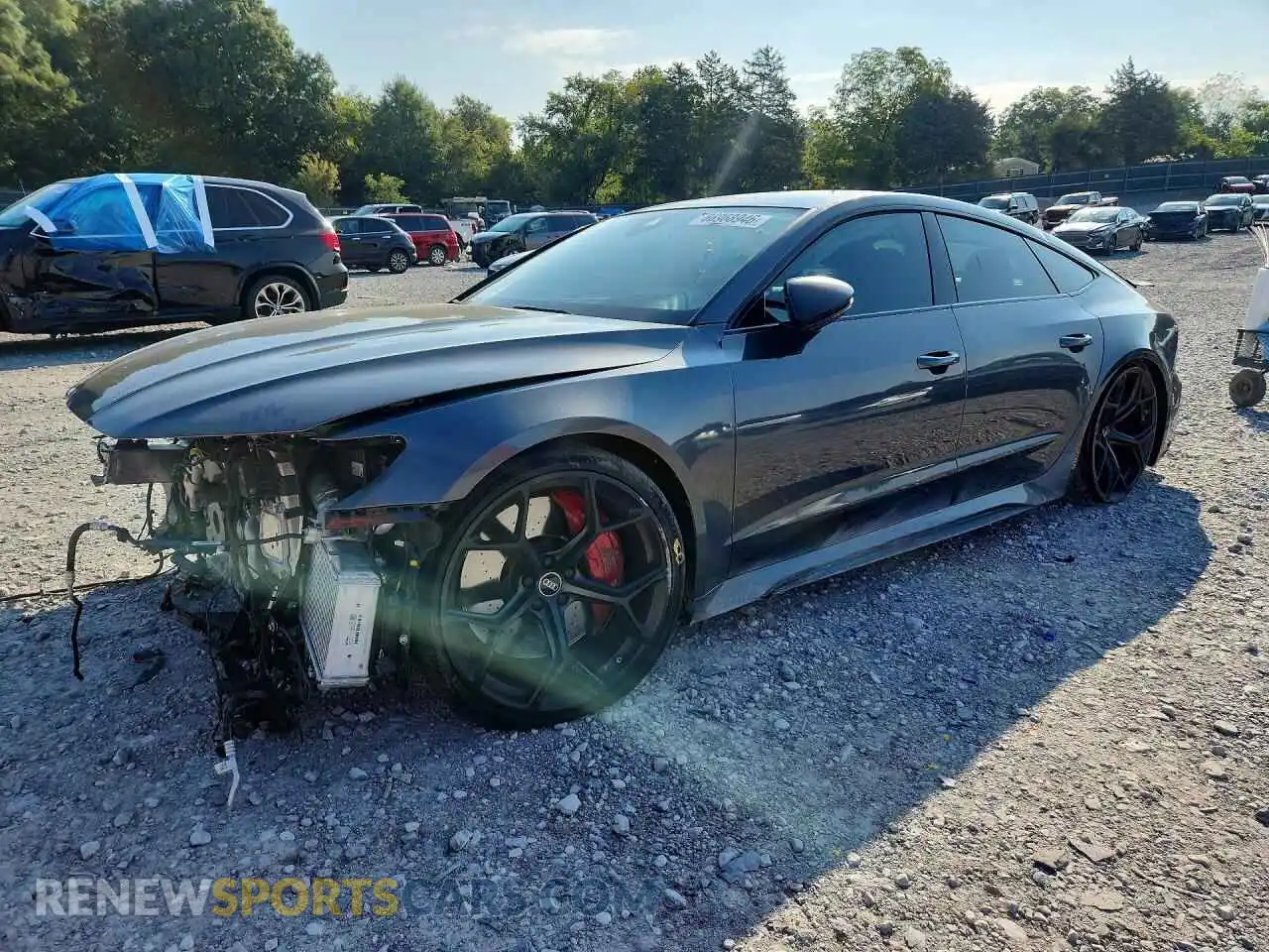 1 Photograph of a damaged car WUAPDBF29RN900521 AUDI S7/RS7 2024