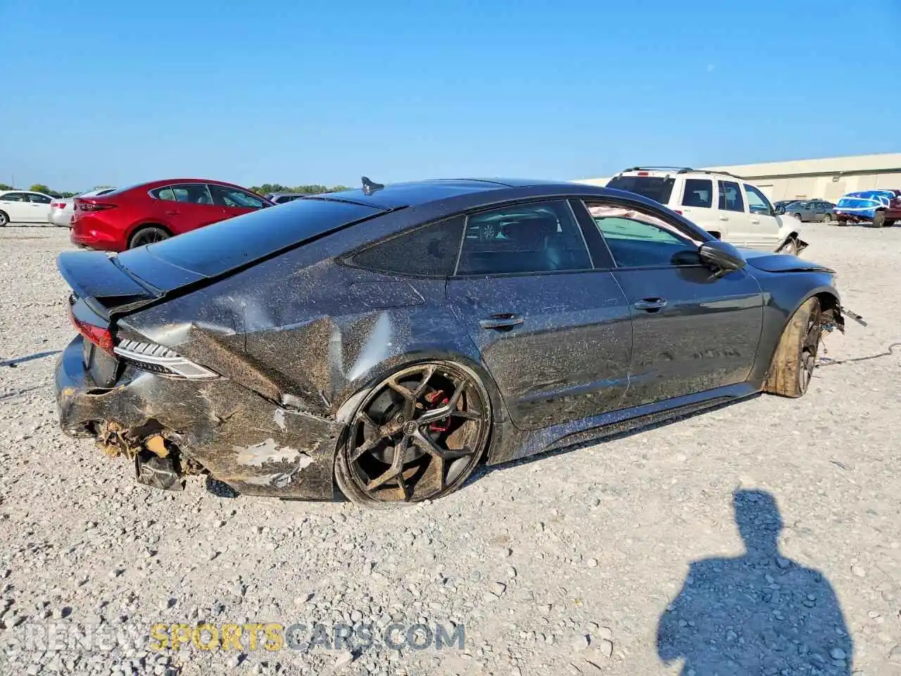 3 Photograph of a damaged car WUAPDBF29RN900521 AUDI S7/RS7 2024