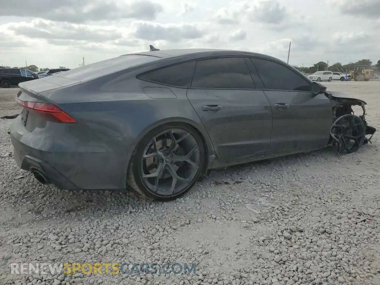 3 Photograph of a damaged car WUAPDBF25SN902207 AUDI S7/RS7 2025
