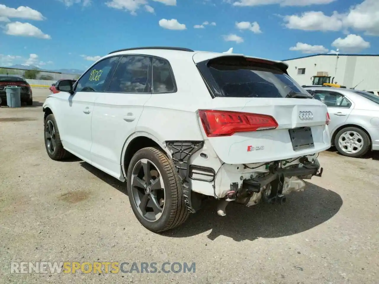 3 Photograph of a damaged car WA1B4AFY5K2073155 AUDI SQ5 2019