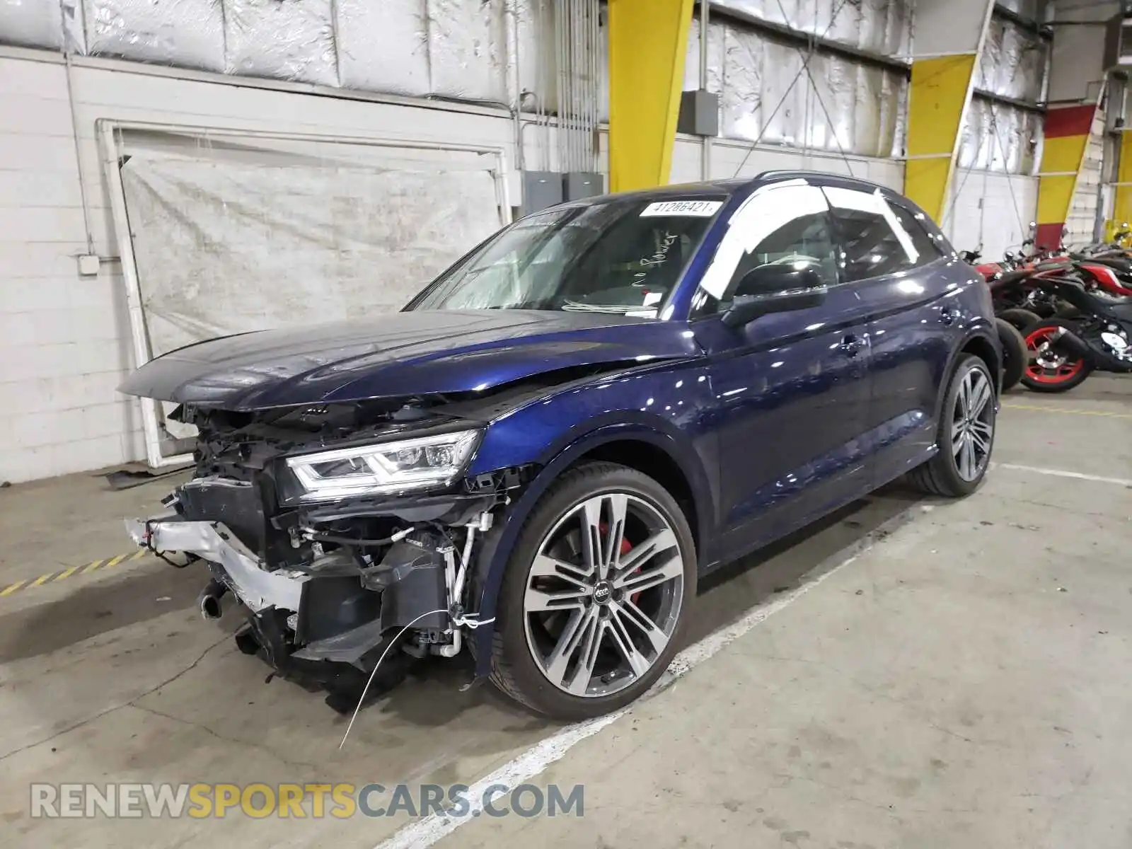 2 Photograph of a damaged car WA1B4AFY7K2047043 AUDI SQ5 2019