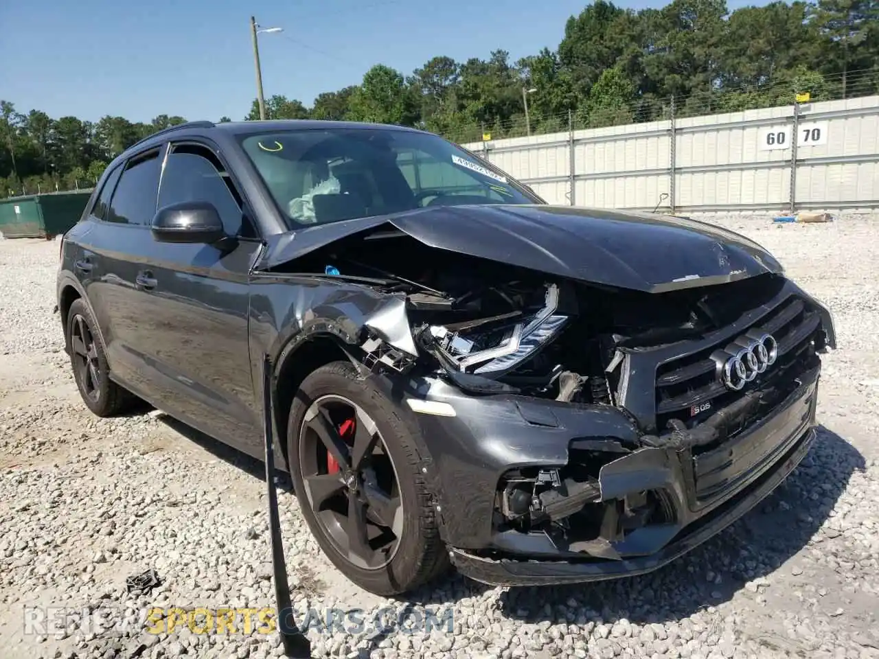 1 Photograph of a damaged car WA1C4AFY3K2003027 AUDI SQ5 2019